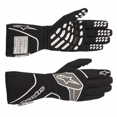 Alpinestars USA 3551023-1169-L - Glove Tech-1 Race V3 Black / Gray Large