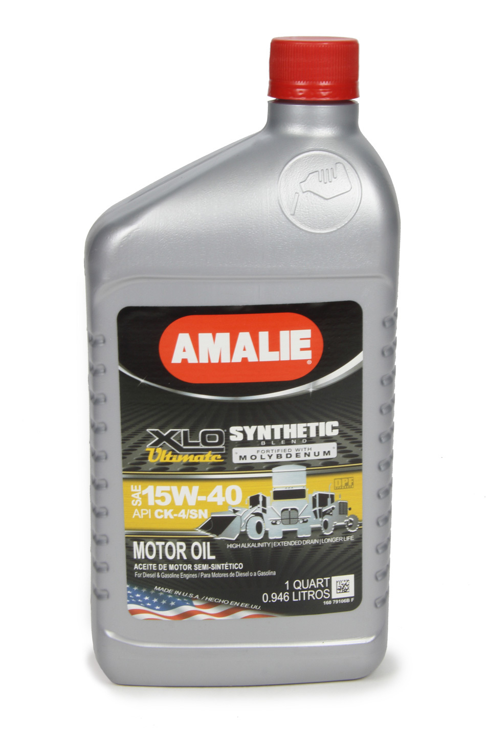 Amalie AMA79106-56 - XLO Ultimate Syn Blend w /Moly 15w40 1Qt