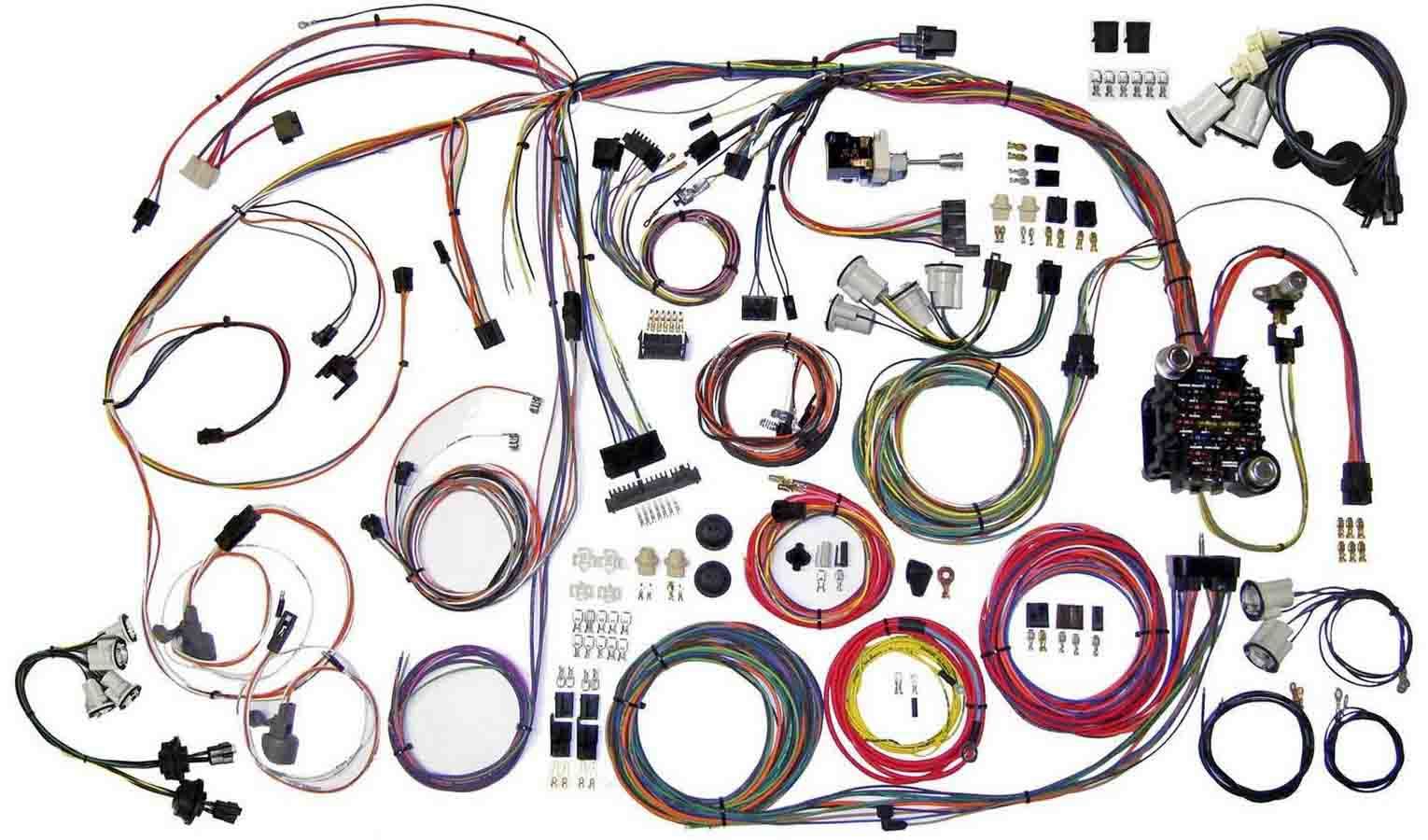 American Autowire 510336 - 70-72 Chevy Monte Carlo Wiring Kit