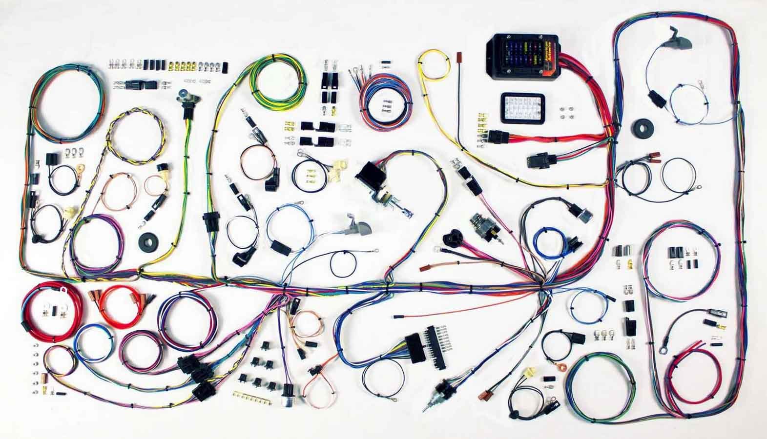 American Autowire 510317 - 66-77 Ford Bronco Wiring Bronco Wiring Kit American Autowire 510317 - 66-77 Ford Bronco Wiring Bronco Wiring Kit