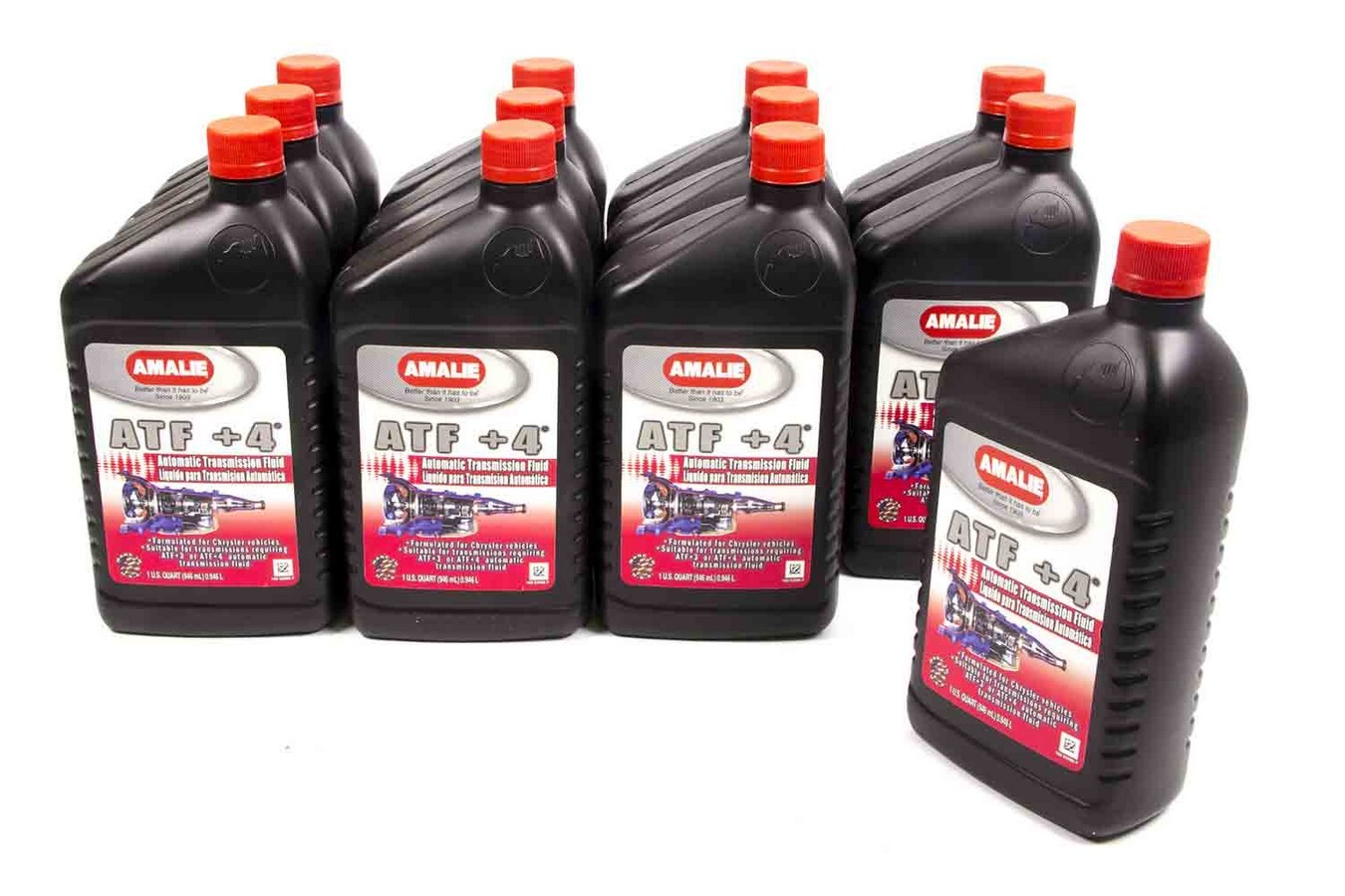 Amalie 160-62886-56 - Chrysler ATF +4 Type Trans Fluid Case 12x1Qt