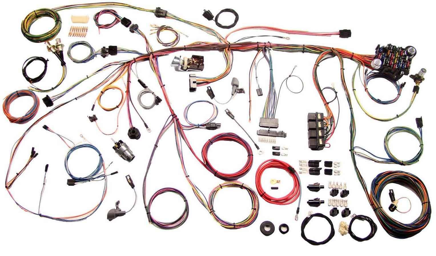 American Autowire 510177 - Wiring Harness 69 Mustng