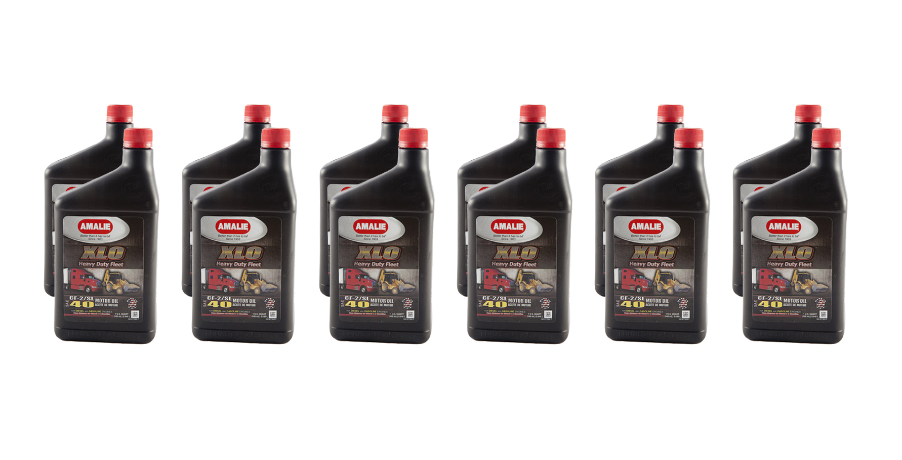Amalie 160-61746-56 - XLO Heavy Duty Fleet 40w Oil Case 12 x 1 Quart Amalie 160-61746-56 - XLO Heavy Duty Fleet 40w Oil Case 12 x 1 Quart