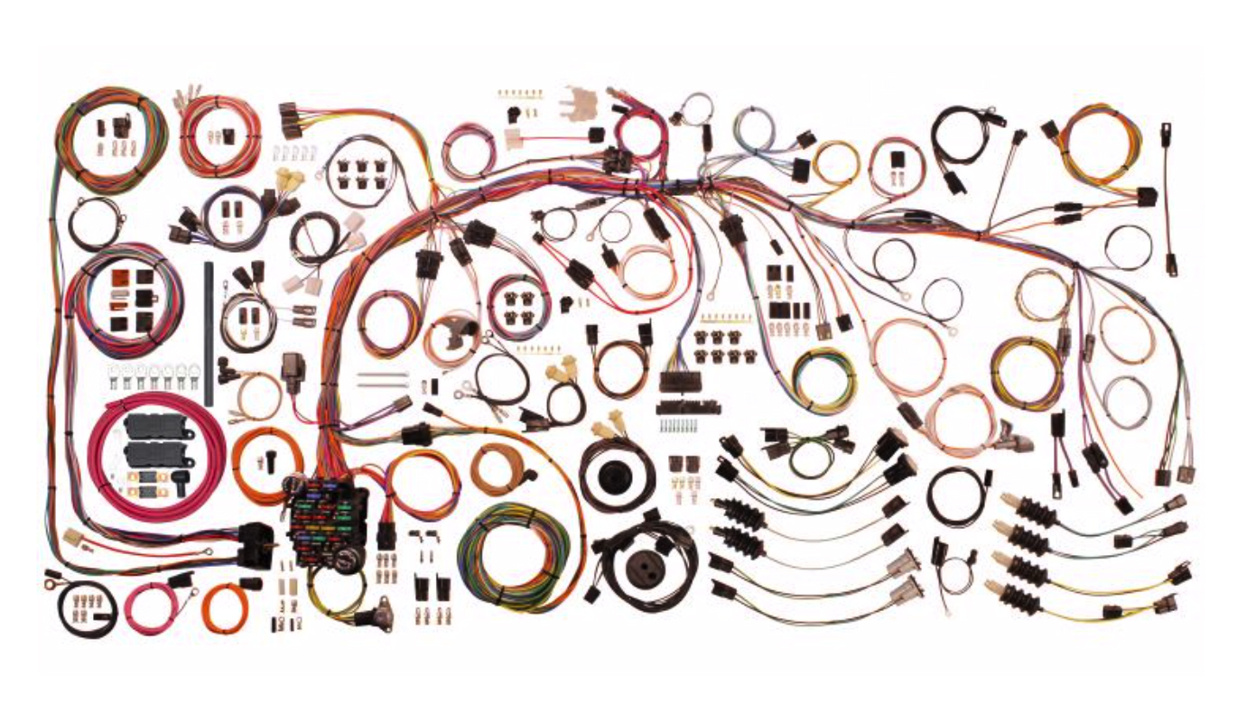 American Autowire 510717 - 68-76 Corvette Classic Update Wiring Kit