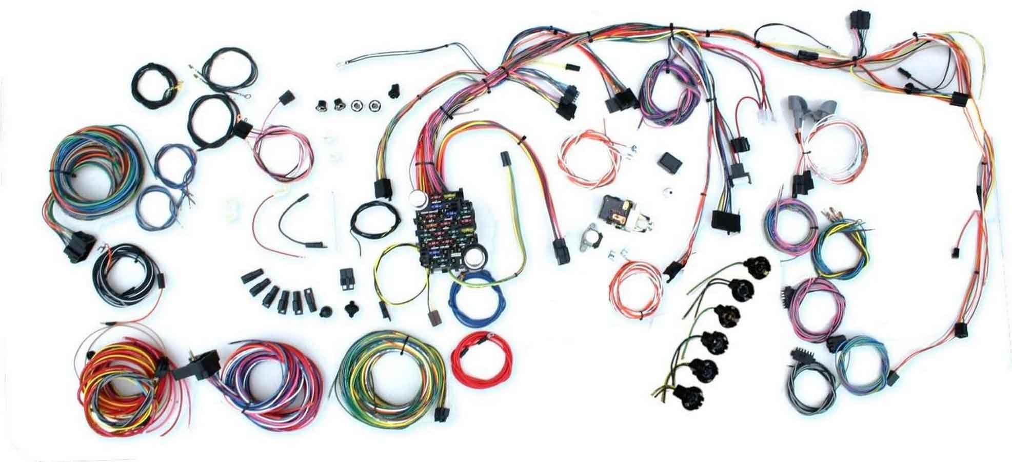 American Autowire 500878 - 69-72 Nova Wire Harness System