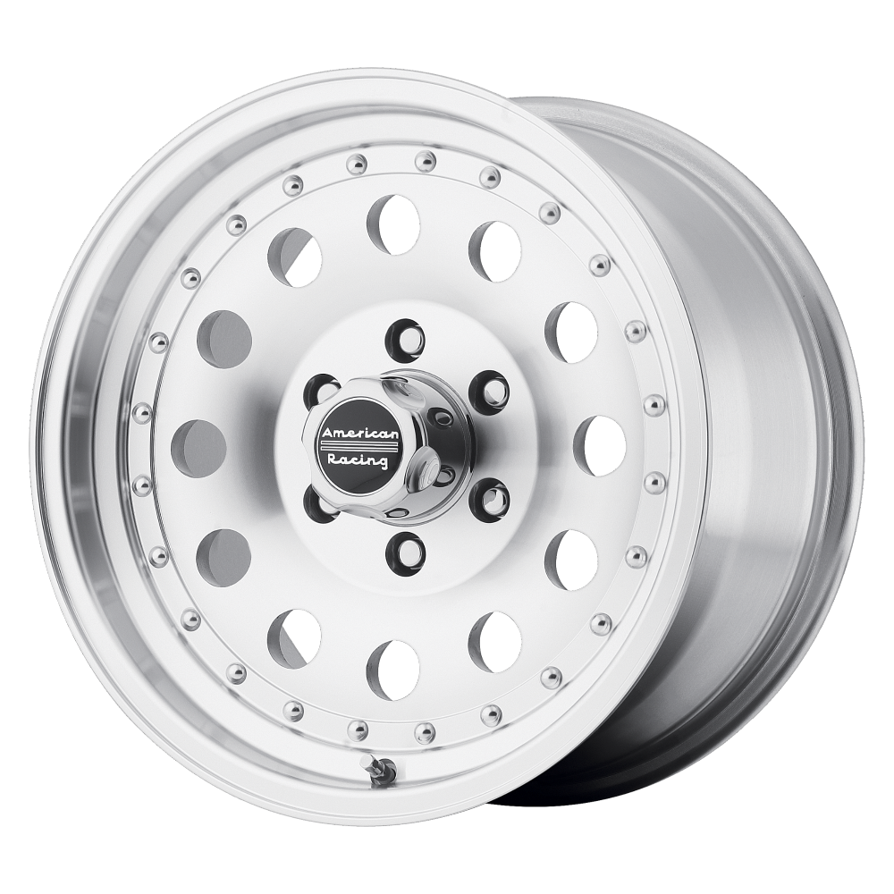 American Racing Wheels AR628837 - Ar62 Outlaw Ii 18X8 Machined