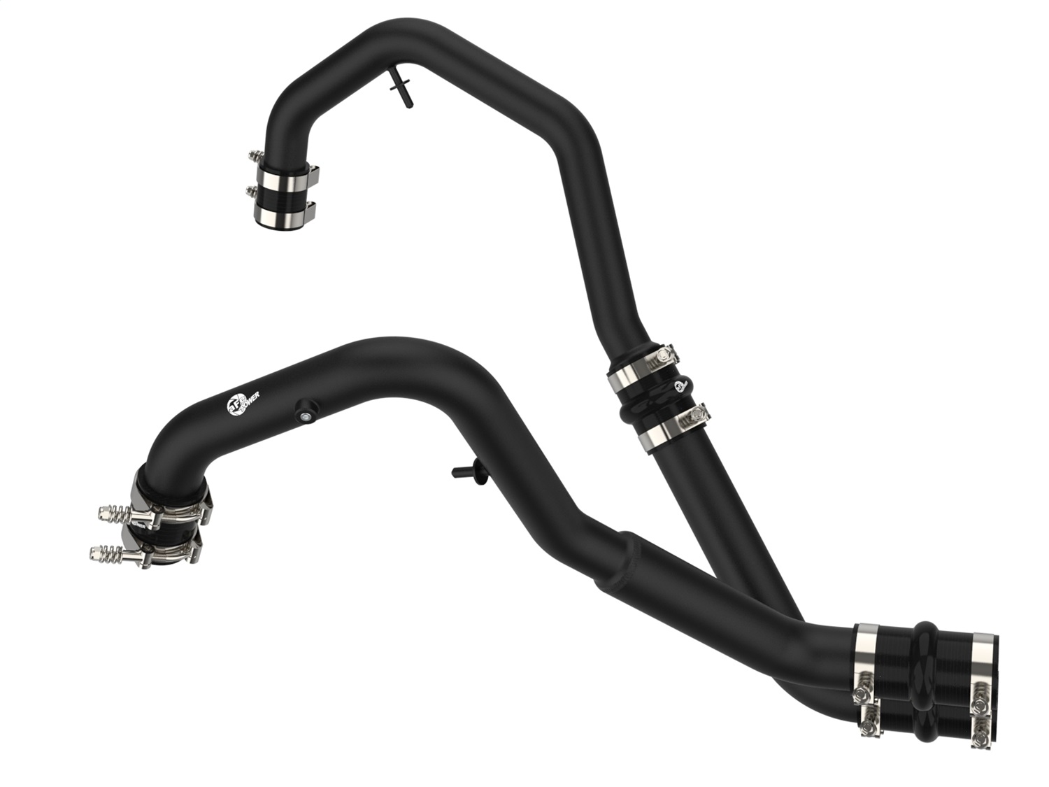 aFe Power 46-20478-B - Bladerunner Intercooler Hot Charge Pipe Black 2-2.5in 2021+ Ford F-150 V6-2.7L (tt) aFe Power 46-20478-B - Bladerunner Intercooler Hot Charge Pipe Black 2-2.5in 2021+ Ford F-150 V6-2.7L (tt)