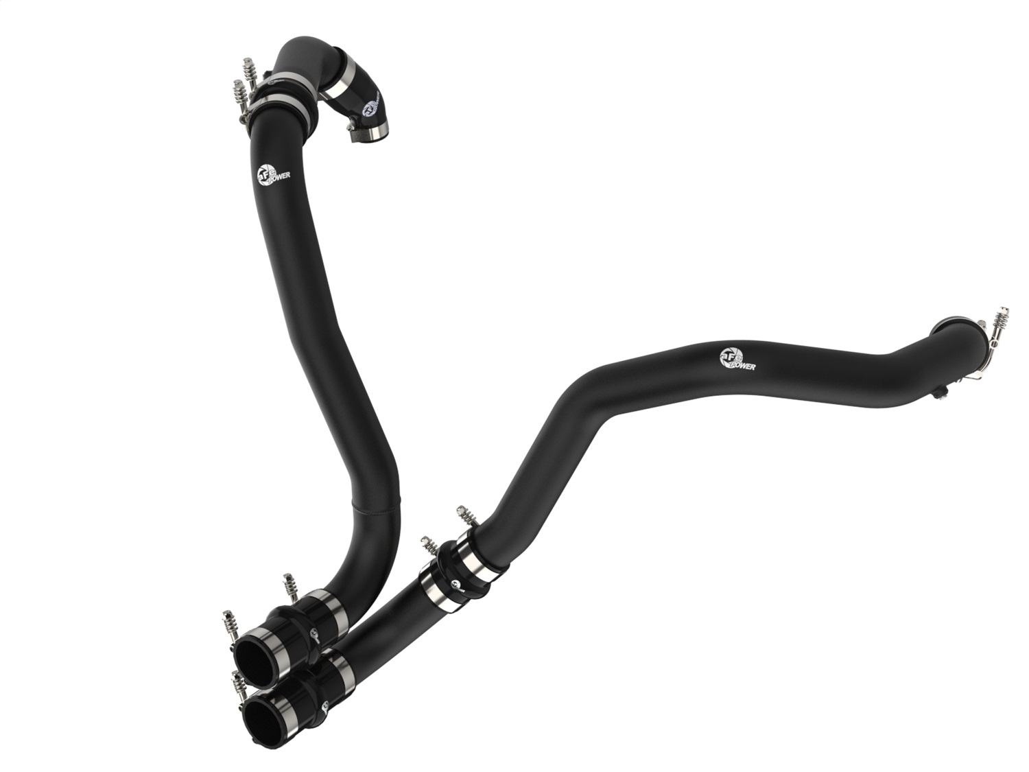 aFe Power 46-20518-B - 21-22 Ford F-150/Raptor V6-3.5L (tt) BladeRunner 2.5in Aluminum Hot Charge Pipe Black aFe Power 46-20518-B - 21-22 Ford F-150/Raptor V6-3.5L (tt) BladeRunner 2.5in Aluminum Hot Charge Pipe Black