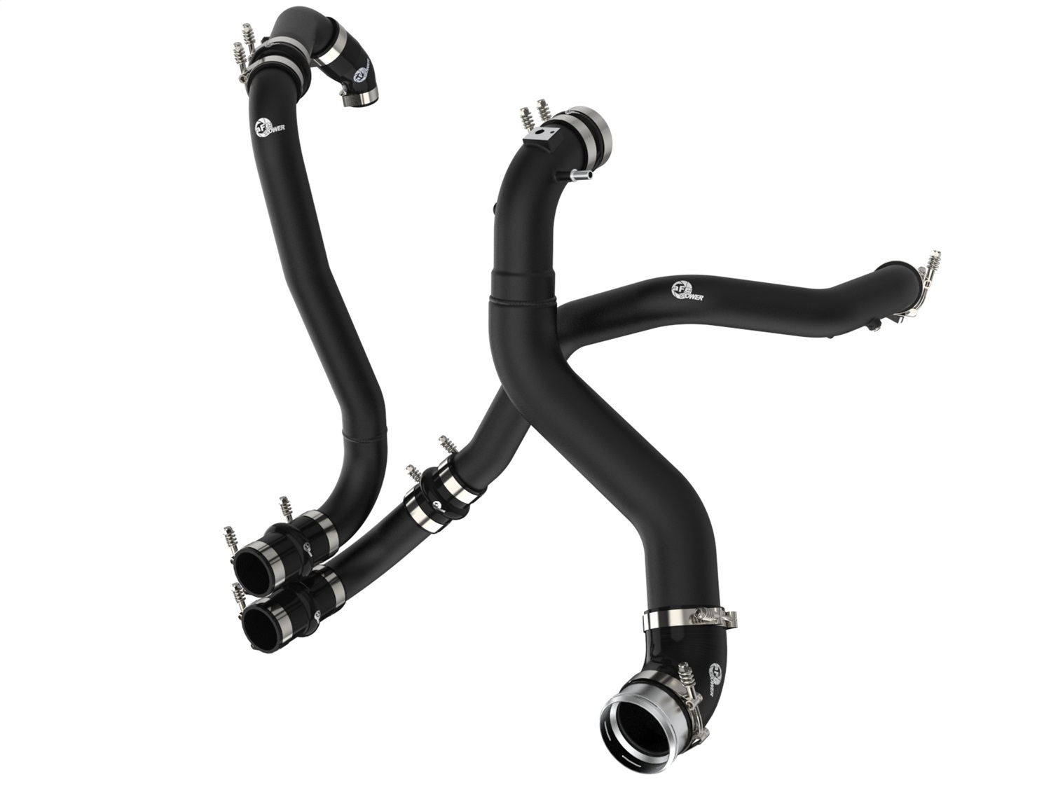 aFe Power 46-20514-B - BladeRunner 21-22 Ford F-150 Ecoboost V6-3.5L(tt) Aluminum Hot and Cold Charge Pipe Kit Black aFe Power 46-20514-B - BladeRunner 21-22 Ford F-150 Ecoboost V6-3.5L(tt) Aluminum Hot and Cold Charge Pipe Kit Black