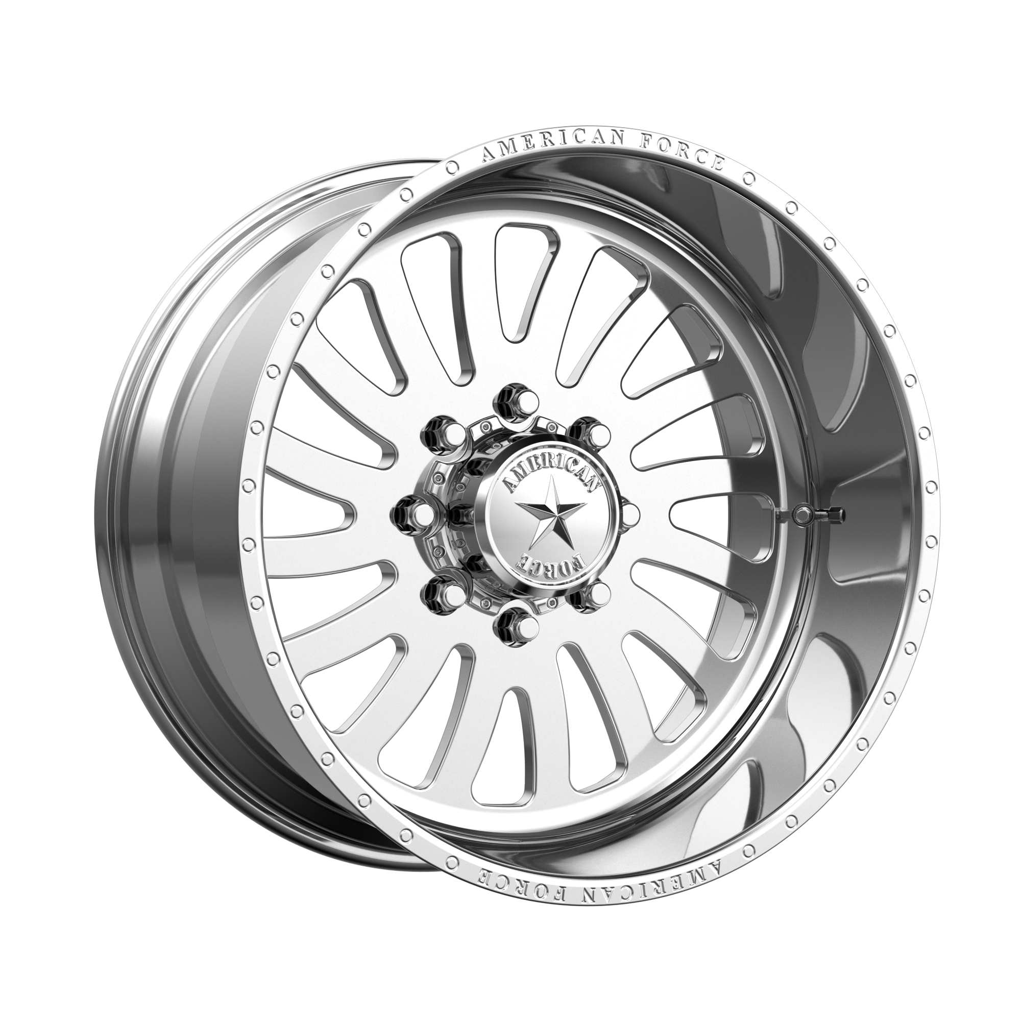 American Force AFTE74LS72-1-21 - Afw 74 Octane Ss 20X12 Polished
