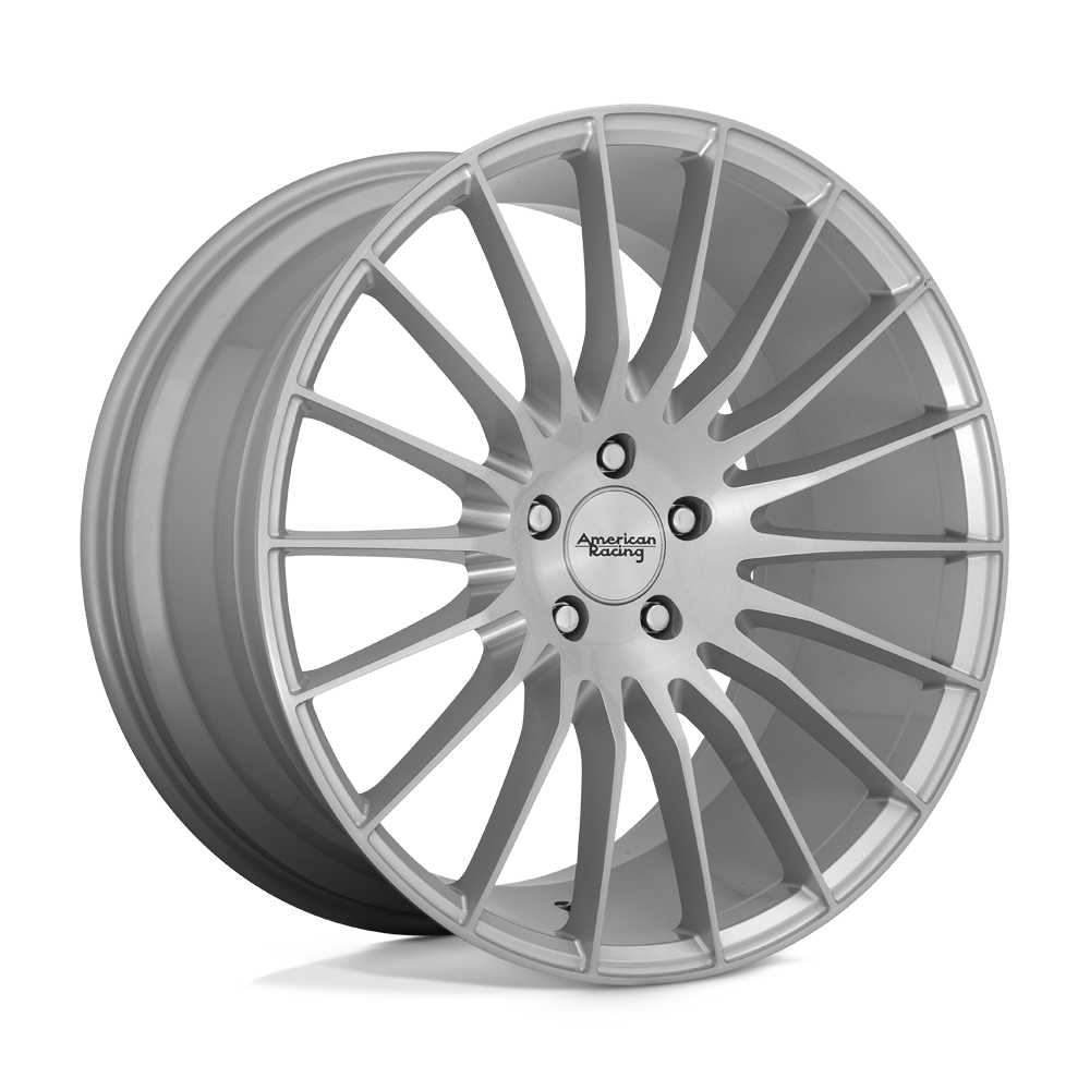 American Racing Wheels AR93421012440 - Ar934 Fastlane 20X10 Brushed Silver
