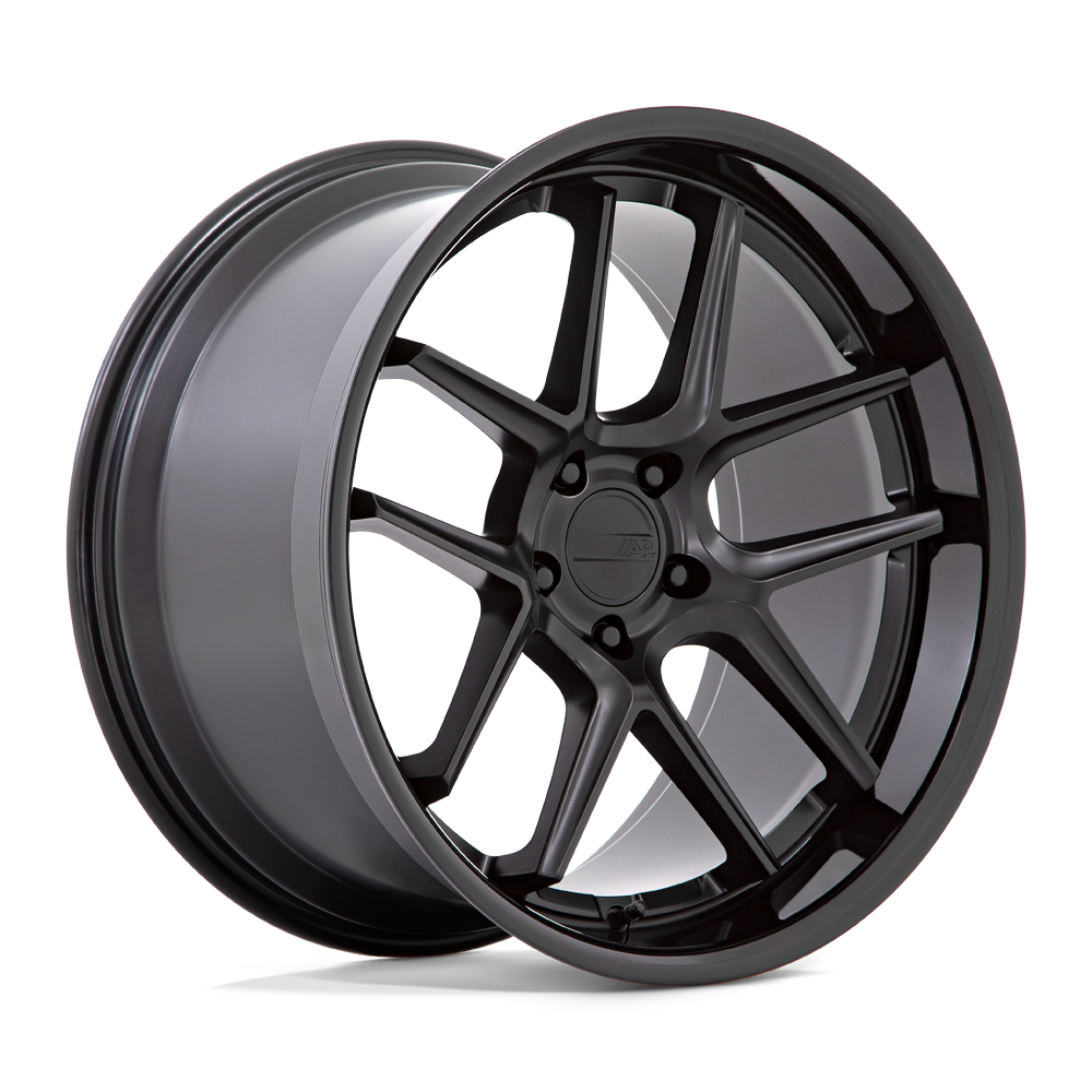 American Racing Wheels AR942MB20111522 - Ar942 Bishop 20X11 Matte Black With Gloss Black Lip