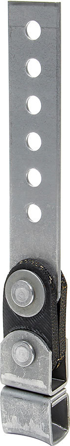 AllStar Performance ALL34220 - Exhaust Hanger - Clamp-On - Adjustable - Swivel - Requires Clamp - 0.375 in Mounting Holes - 9.25 in Long - Steel - Natural - Universal - Each