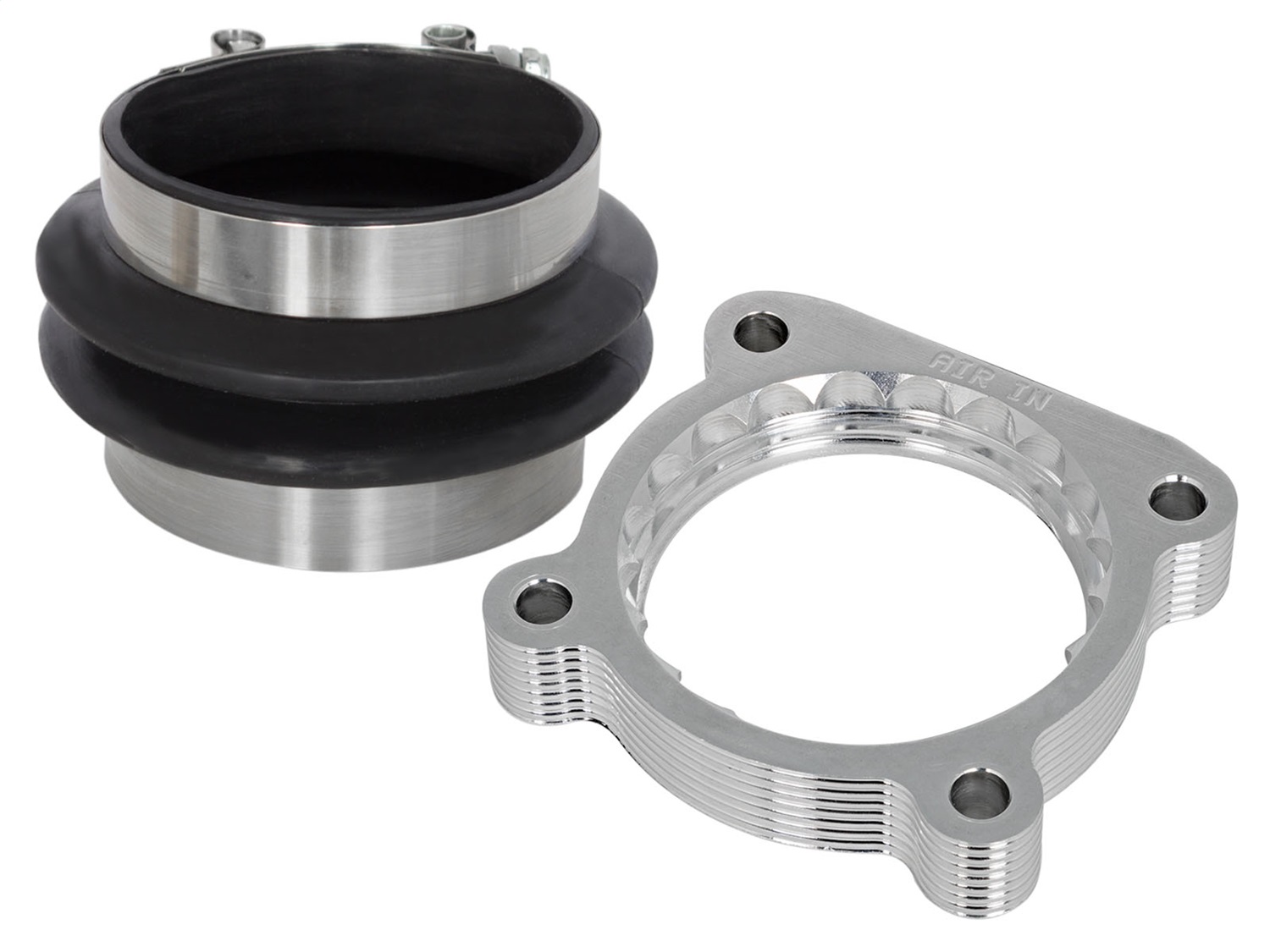 aFe Power 46-36004 - Silver Bullet Throttle Body Spacers TBS Nissan Patrol 10-16 V8-5.6L