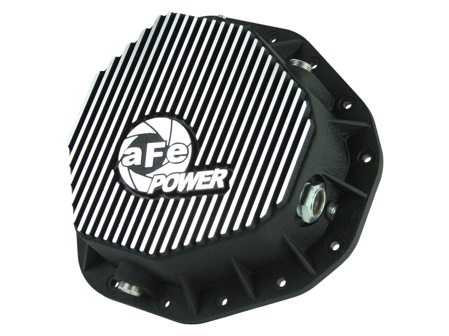 aFe Power 46-70092 - Power Cover Rear Differential COV Diff R Dodge Diesel Trucks 03-05 L6-5.9L Machined