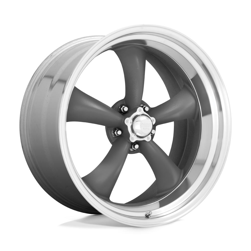 American Racing Wheels VN2158961 - Vn215 Classic Torq Thrust Ii 18X9 Mag Gray Machined Lip