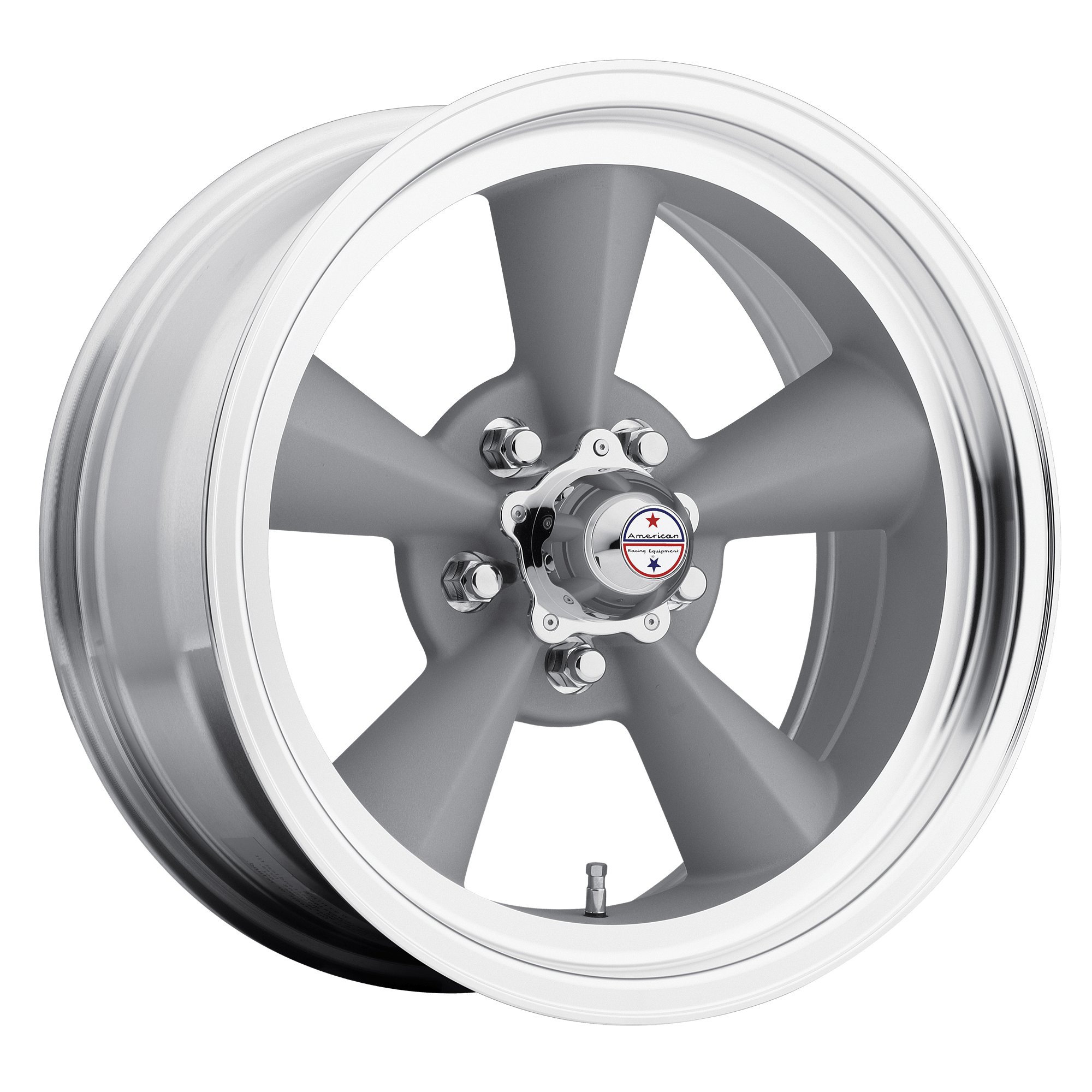 American Racing Wheels VN30958573 - Vn309 Tt O 15X8.5 Vintage Silver Machined Lip