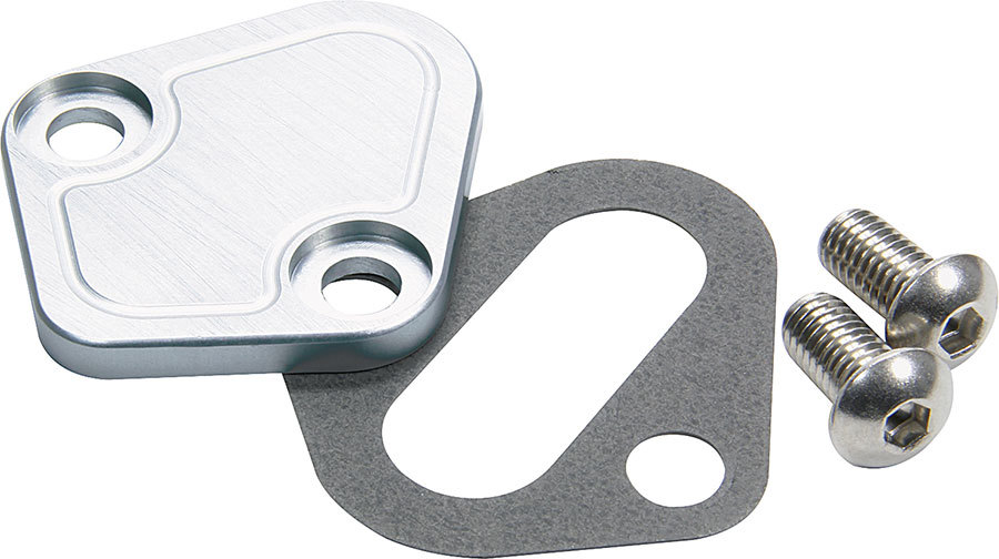 AllStar Performance ALL40304 - BBC F/P Block Off Plate Clear