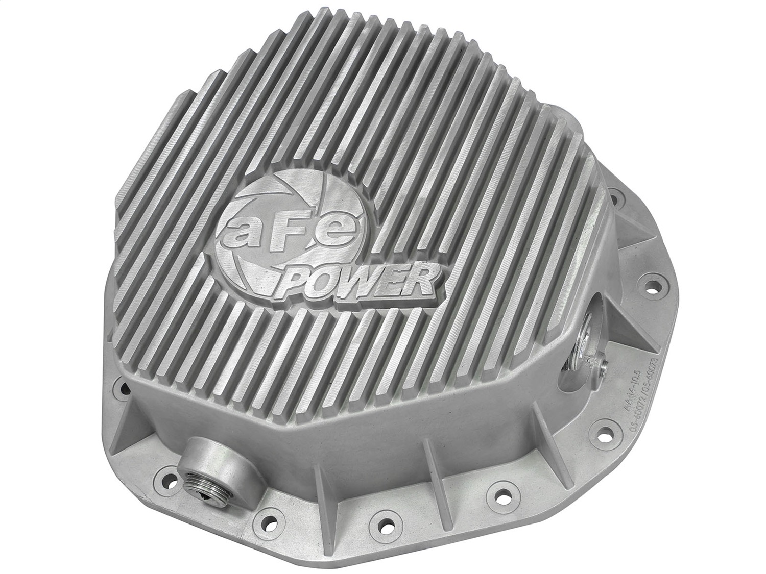 aFe Power 46-70090 - Rear Differential Cover (Raw; Street Series); Dodge Diesel Trucks 03-05 L6-5.9L (td)