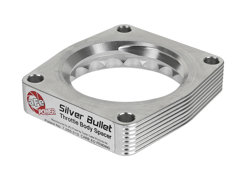 aFe Power 46-36009 - Silver Bullet Throttle Body Spacer TBS 17-19 Nissan Patrol (Y61) I6-4.8L