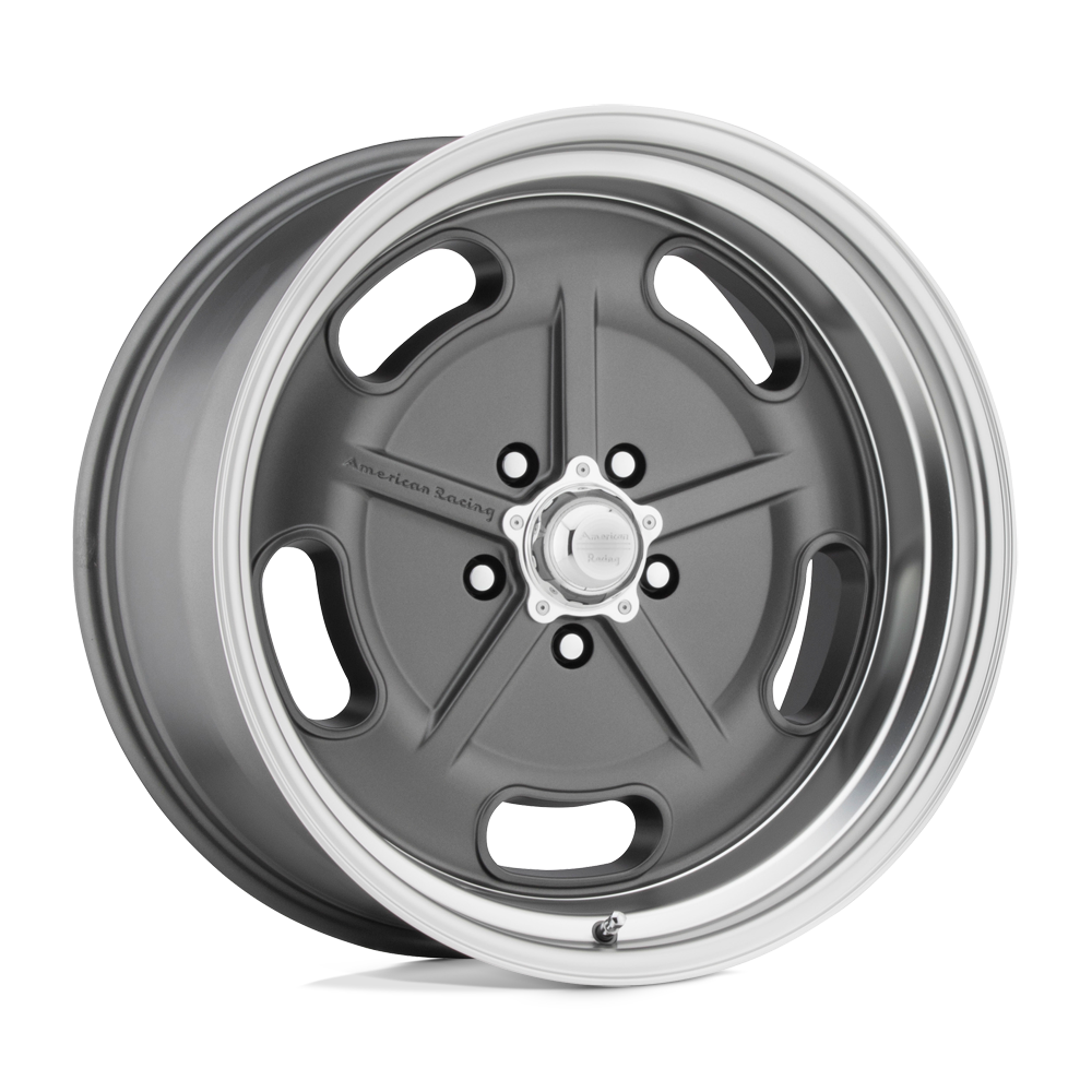 American Racing Wheels VN51177034400 - Vn511 Salt Flat 17X7 Mag Gray Diamond Cut Lip