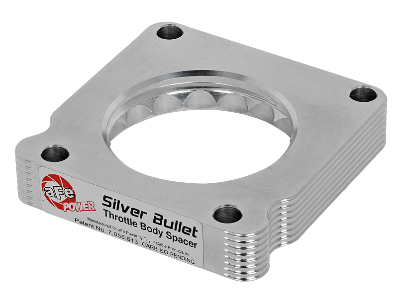 aFe Power 46-36006 - 01-16 Nissan Patrol (Y61) L6-4.8L Silver Bullet Throttle Body Spacer
