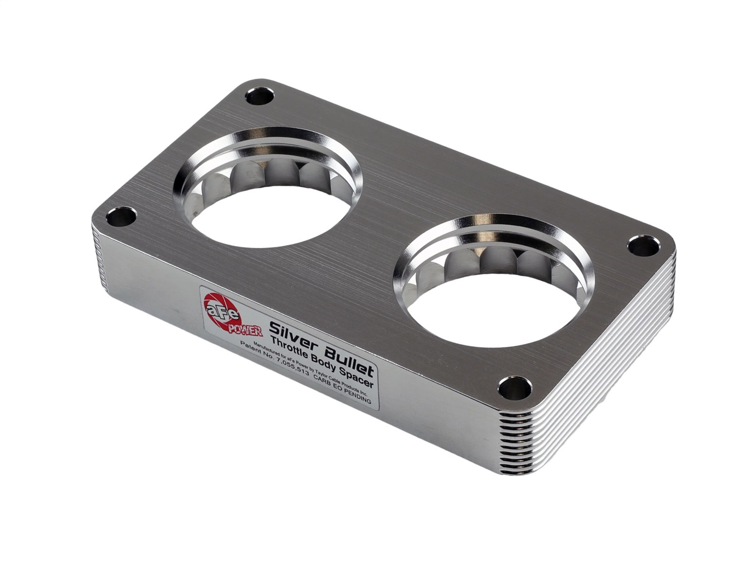 aFe Power 46-33023 - Silver Bullet Throttle Body Spacer Kit Ford Trucks 05-10 V10-6.8L