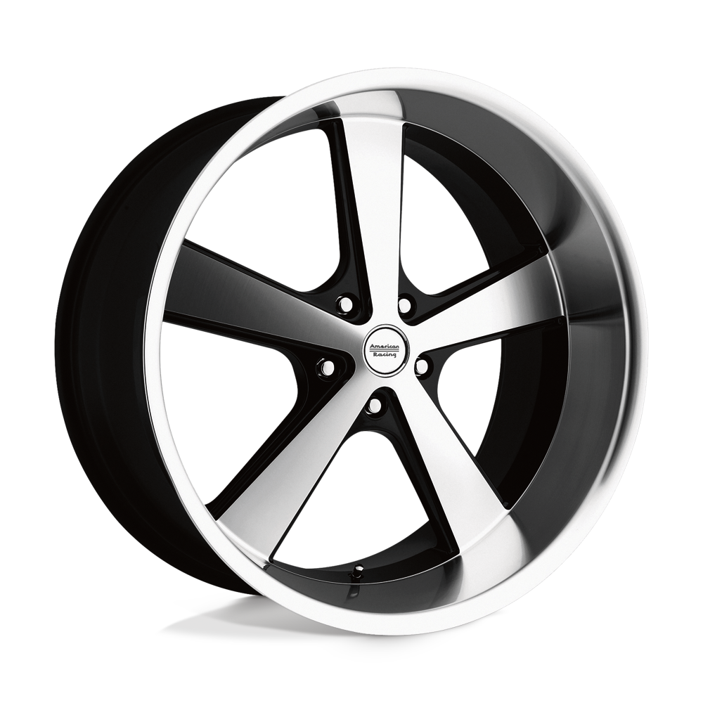 American Racing Wheels VN70128550300 - Vn701 Nova 20X8.5 Gloss Black Machined