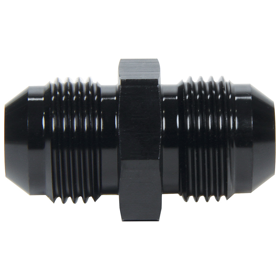 AllStar Performance ALL49714 - Fitting - Adapter - Straight - 10 AN Male to 10 AN Male - Aluminum - Black Anodized - Each