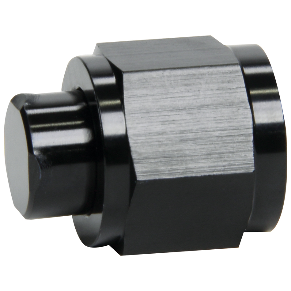 AllStar Performance ALL49673 - Fitting - Cap - 8 AN - Aluminum - Black Anodized - Each
