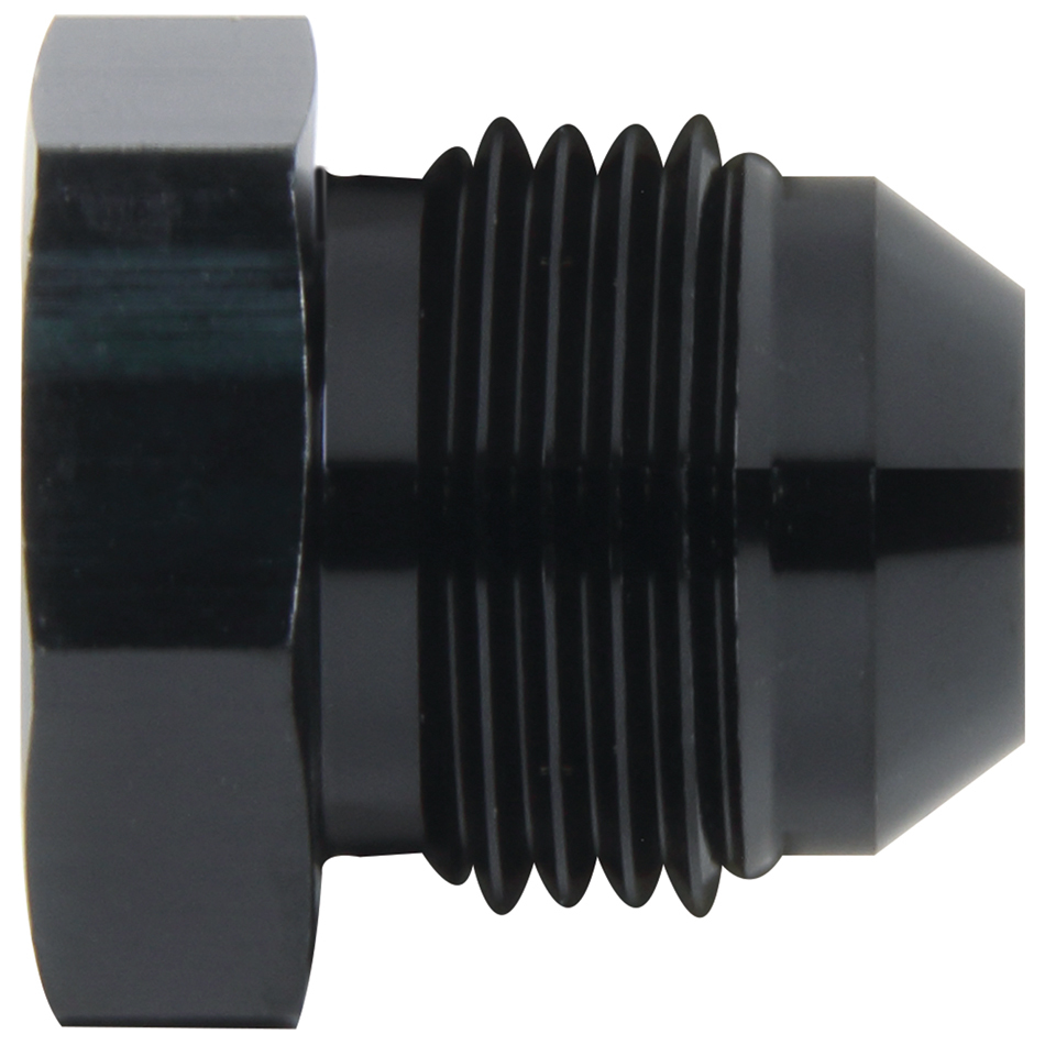 AllStar Performance ALL49681 - Fitting - Plug - 4 AN - Hex Head - Aluminum - Black Anodized - Each