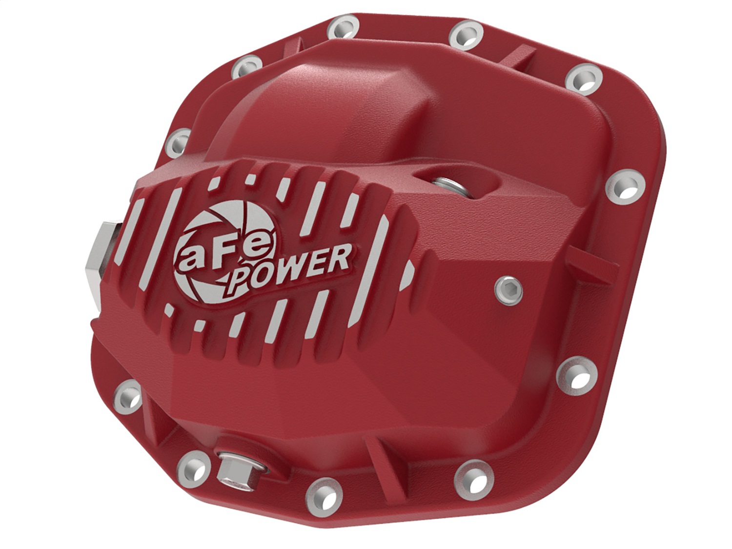 aFe Power 46-71010R - Pro Series Front Differential Cover Red 2018+ Jeep Wrangler (JL) V6 3.6L (Dana M186)