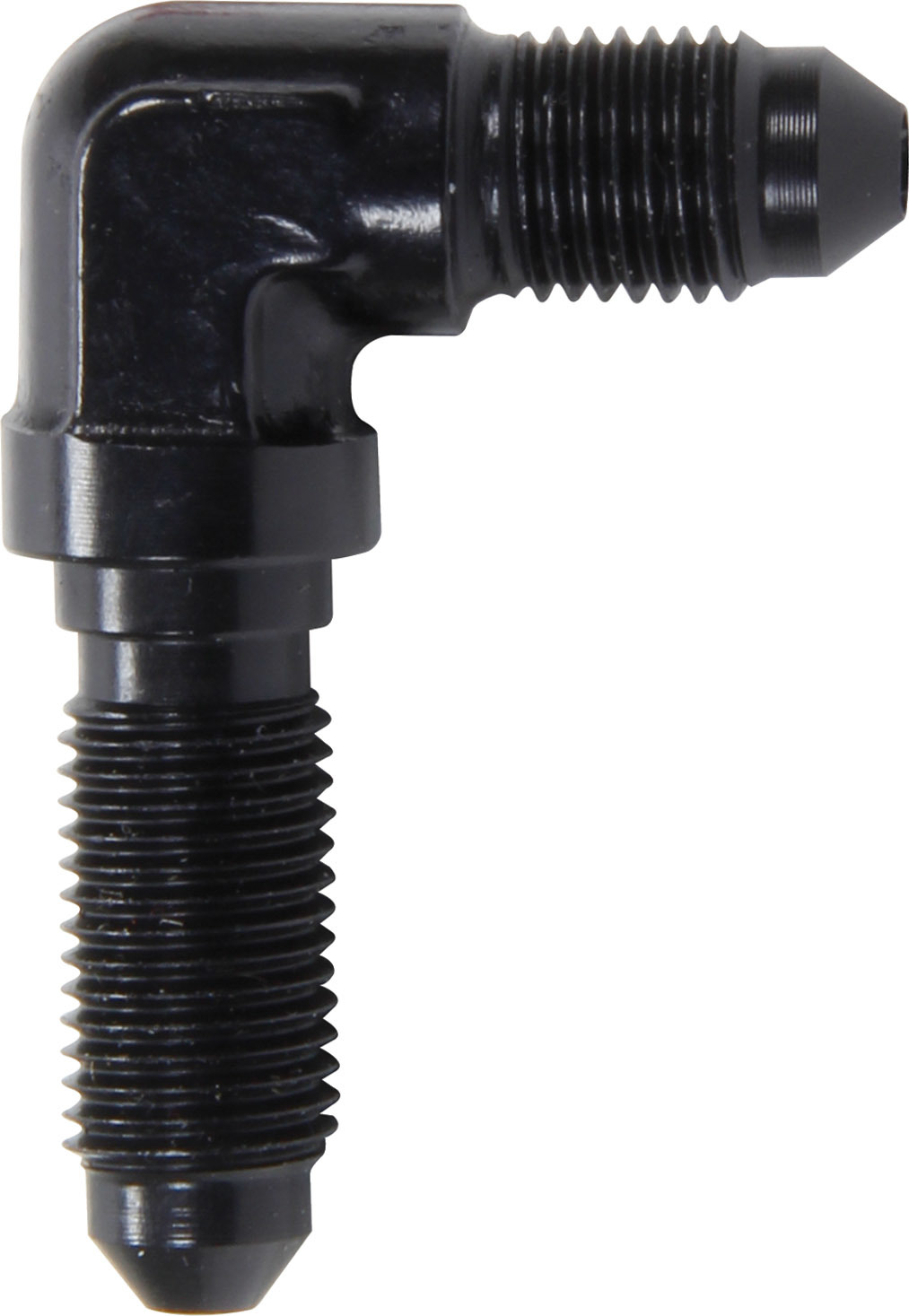 AllStar Performance ALL50094-10 - 90 Degree Bulkhead -3 Black 10pk