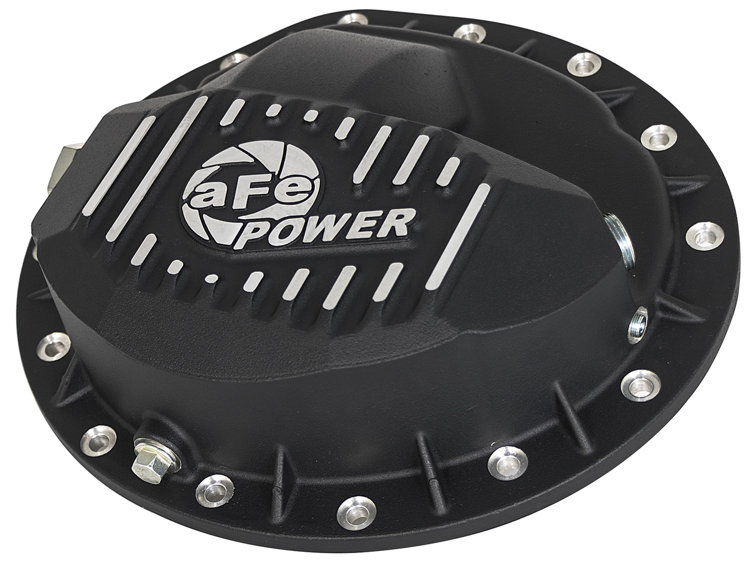 aFe Power 46-70372 - Power Pro Series Rear Differential Cover Black w/ Machined Fins 99-13 GM Trucks (GM 9.5-14)