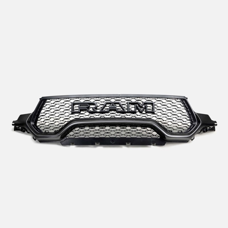 Anderson Composites AC-GT21DGTRX-L - 2021 Dodge RAM TRX Carbon Fiber Front Grille - Lower Trim Anderson Composites AC-GT21DGTRX-L - 2021 Dodge RAM TRX Carbon Fiber Front Grille - Lower Trim
