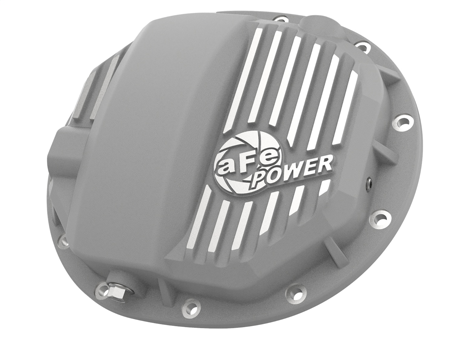 aFe Power 46-71120A - Street Series Rear Differential Cover Raw w/ Machined Fins