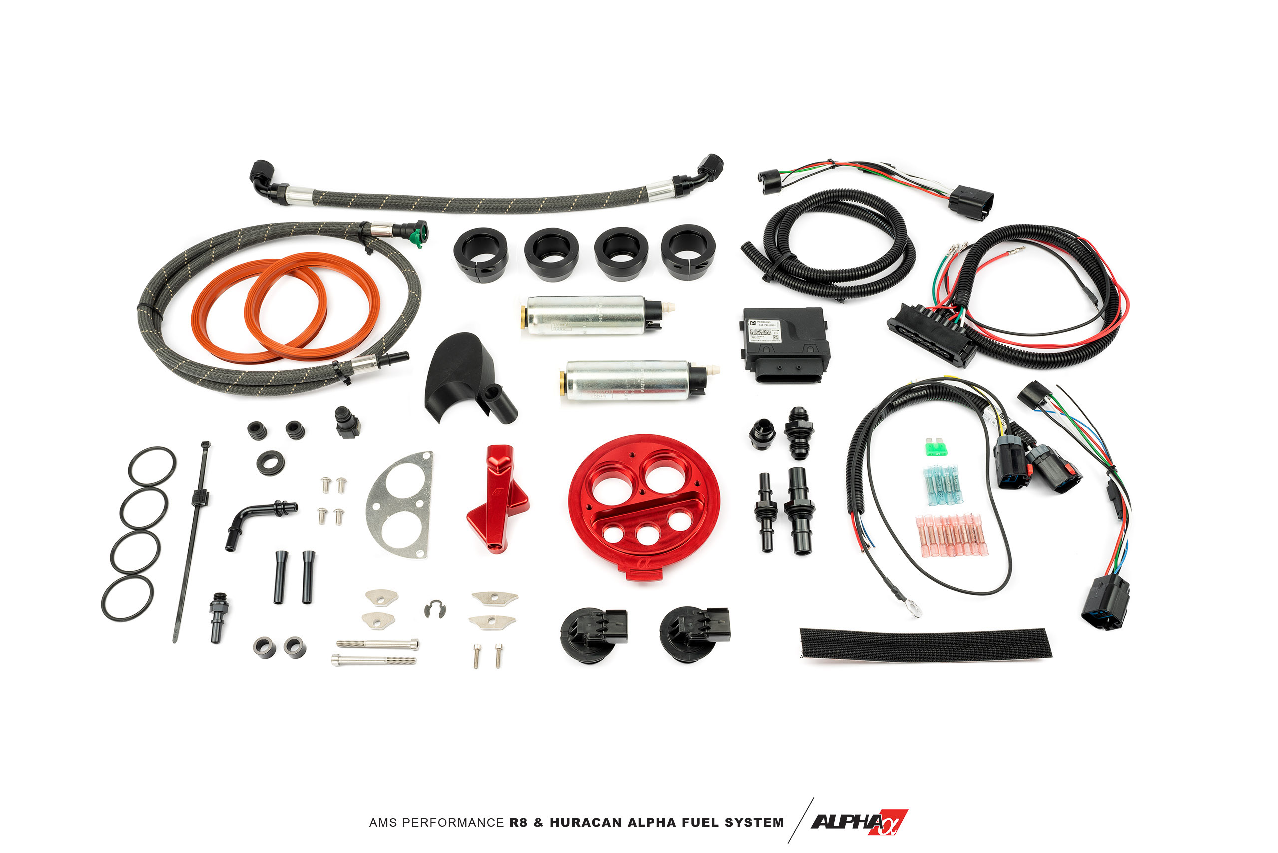 AMS ALP.37.07.0002-1 - Performance R8/Huracan Alpha Fuel System - Twin Pump Kit