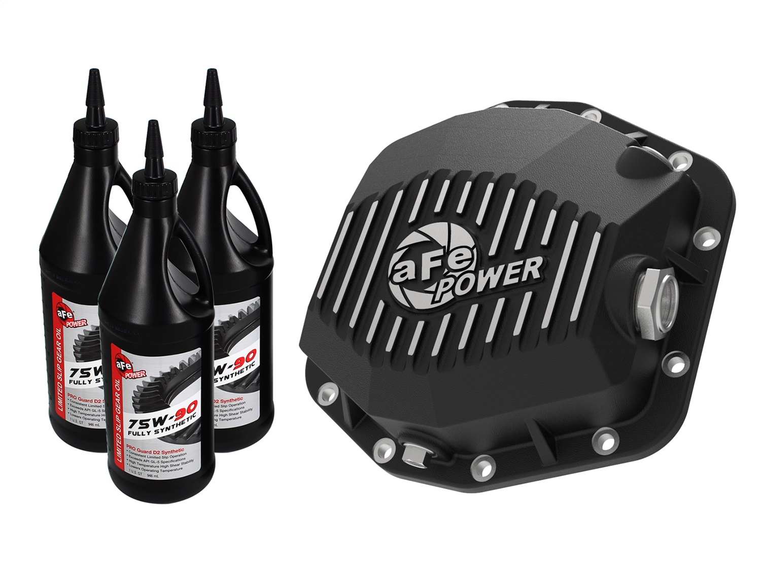 aFe Power 46-71171B - Power Cover Diff Rear Machined w/ Gear Oil 2019 Ford Ranger (Dana M220) aFe Power 46-71171B - Power Cover Diff Rear Machined w/ Gear Oil 2019 Ford Ranger (Dana M220)