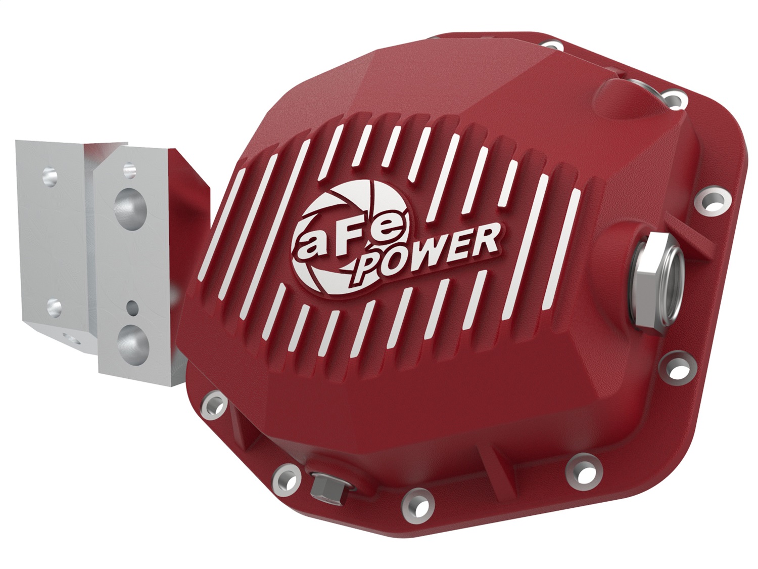 aFe Power 46-71190R - 20-23 Jeep Gladiator JT (Dana M220) Pro Series Rear Differential Cover Red w/ Machined Fins aFe Power 46-71190R - 20-23 Jeep Gladiator JT (Dana M220) Pro Series Rear Differential Cover Red w/ Machined Fins