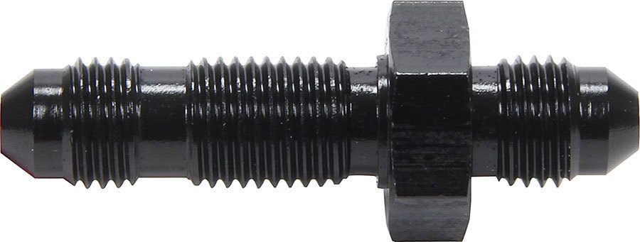 AllStar Performance ALL50093-10 - Straight Bulkhead -4 Black 10pk