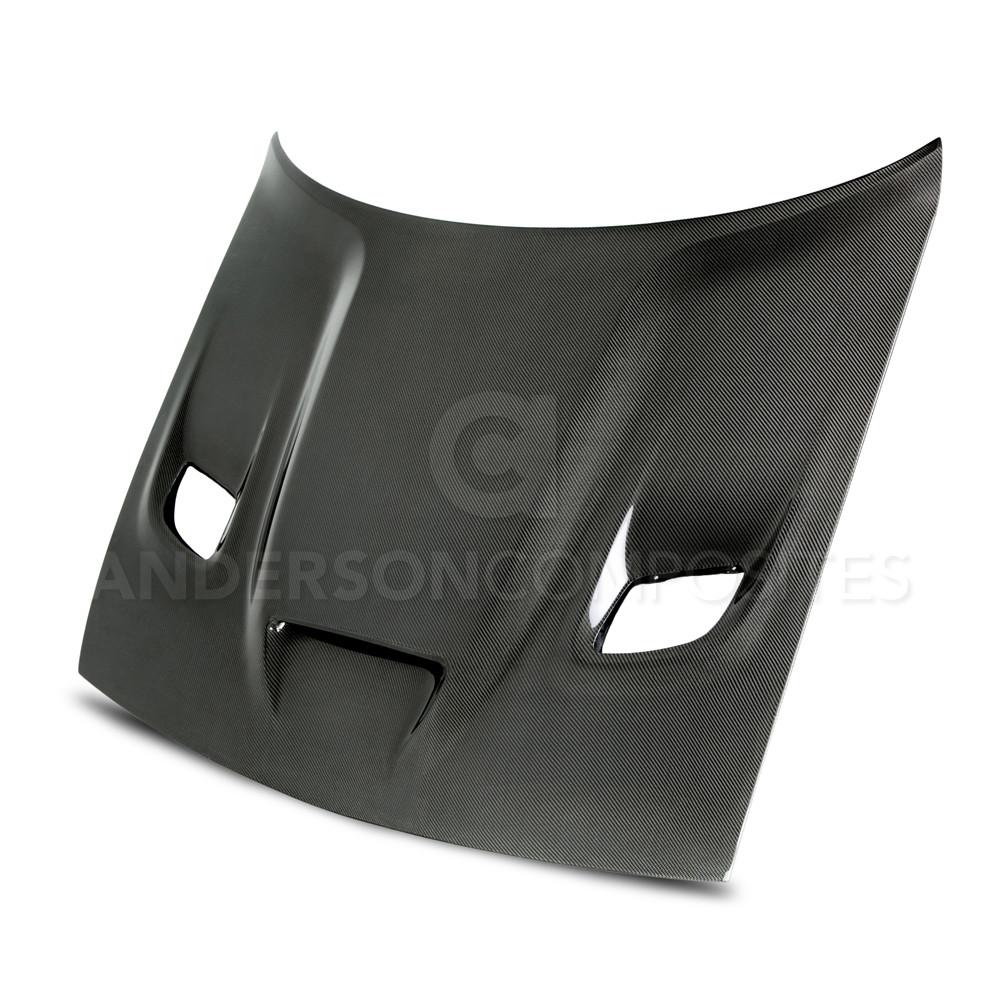 Anderson Composites AC-HD15DGCHHC-OE - 15-16 Dodge Challenger Hellcat Carbon Fiber Hood