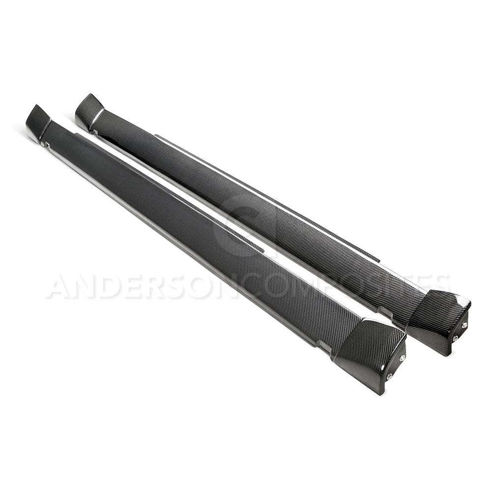 Anderson Composites AC-SS18DGCHHC - 2018 Dodge Demon Type-WB Rockers (Pair)