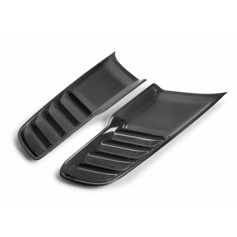 Anderson Composites AC-HV21DGTRX - 2021 Dodge RAM TRX Carbon Fiber Hood Vents - Type OE