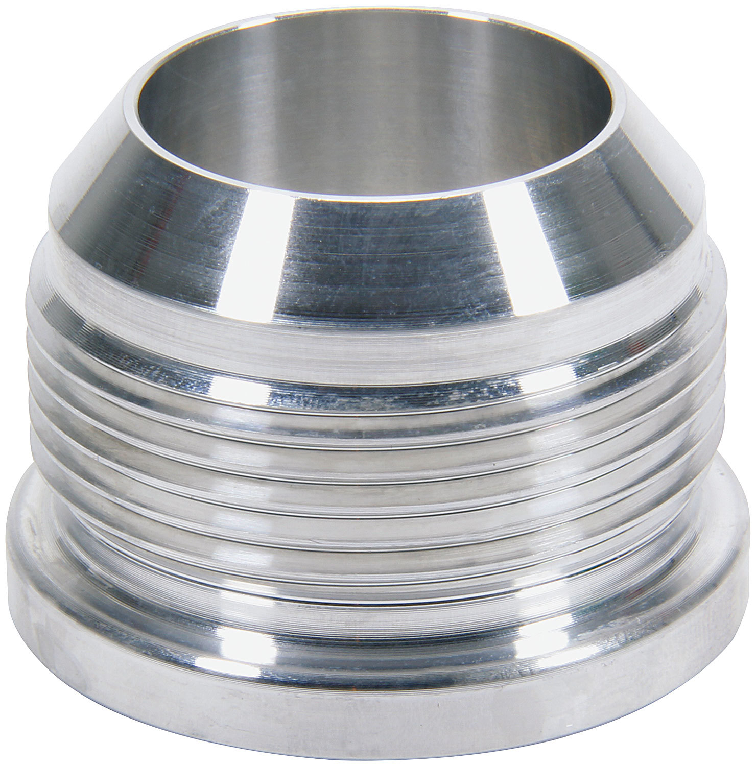AllStar Performance ALL50763 - AN Weld Bung 10AN Male Aluminum