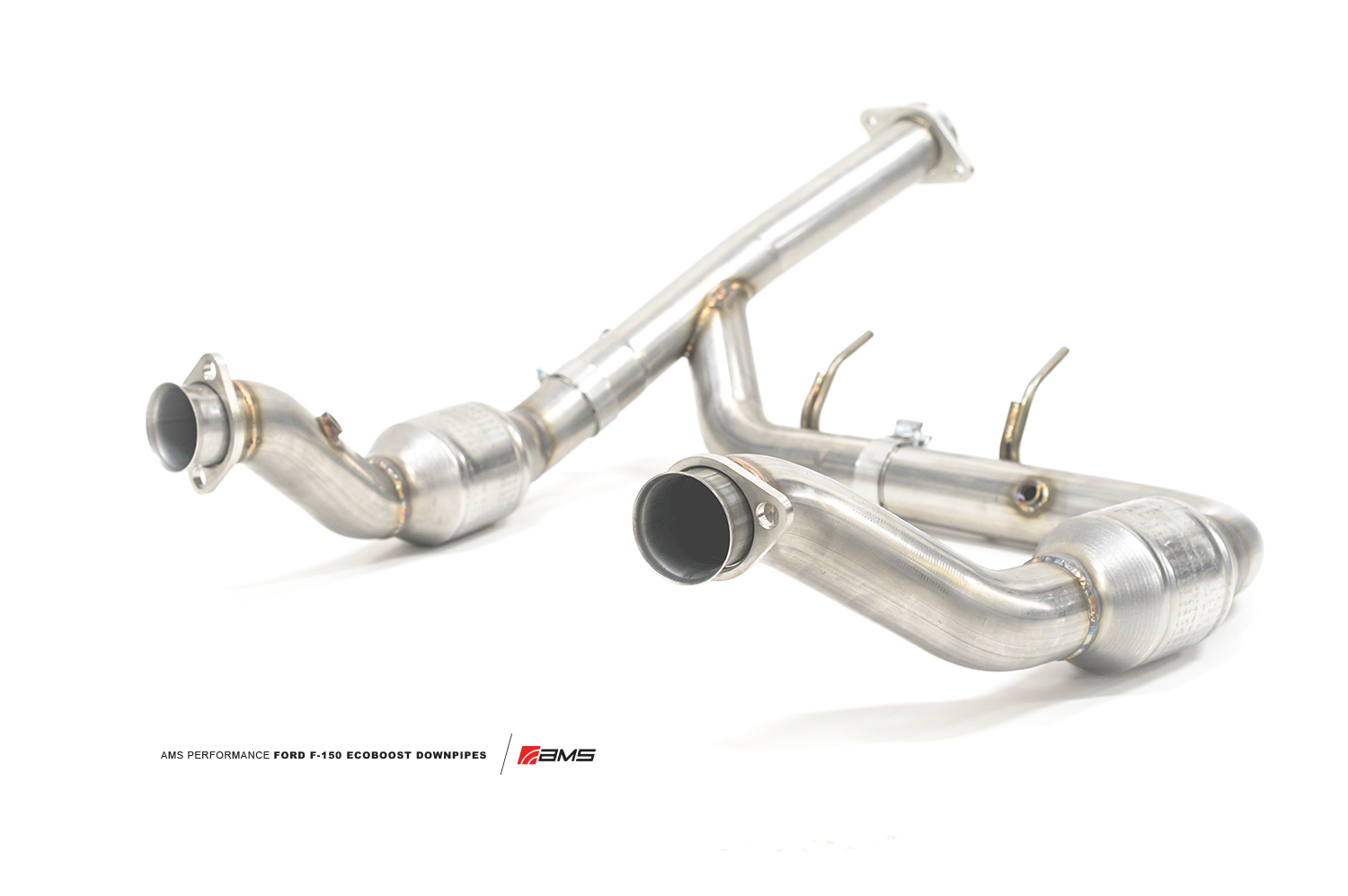 AMS AMS.32.05.0001-1 - Performance 2015+ Ford F-150 3.5L Ecoboost (Excl Raptor) Federal EPA Compliant Catted Downpipe AMS AMS.32.05.0001-1 - Performance 2015+ Ford F-150 3.5L Ecoboost (Excl Raptor) Federal EPA Compliant Catted Downpipe