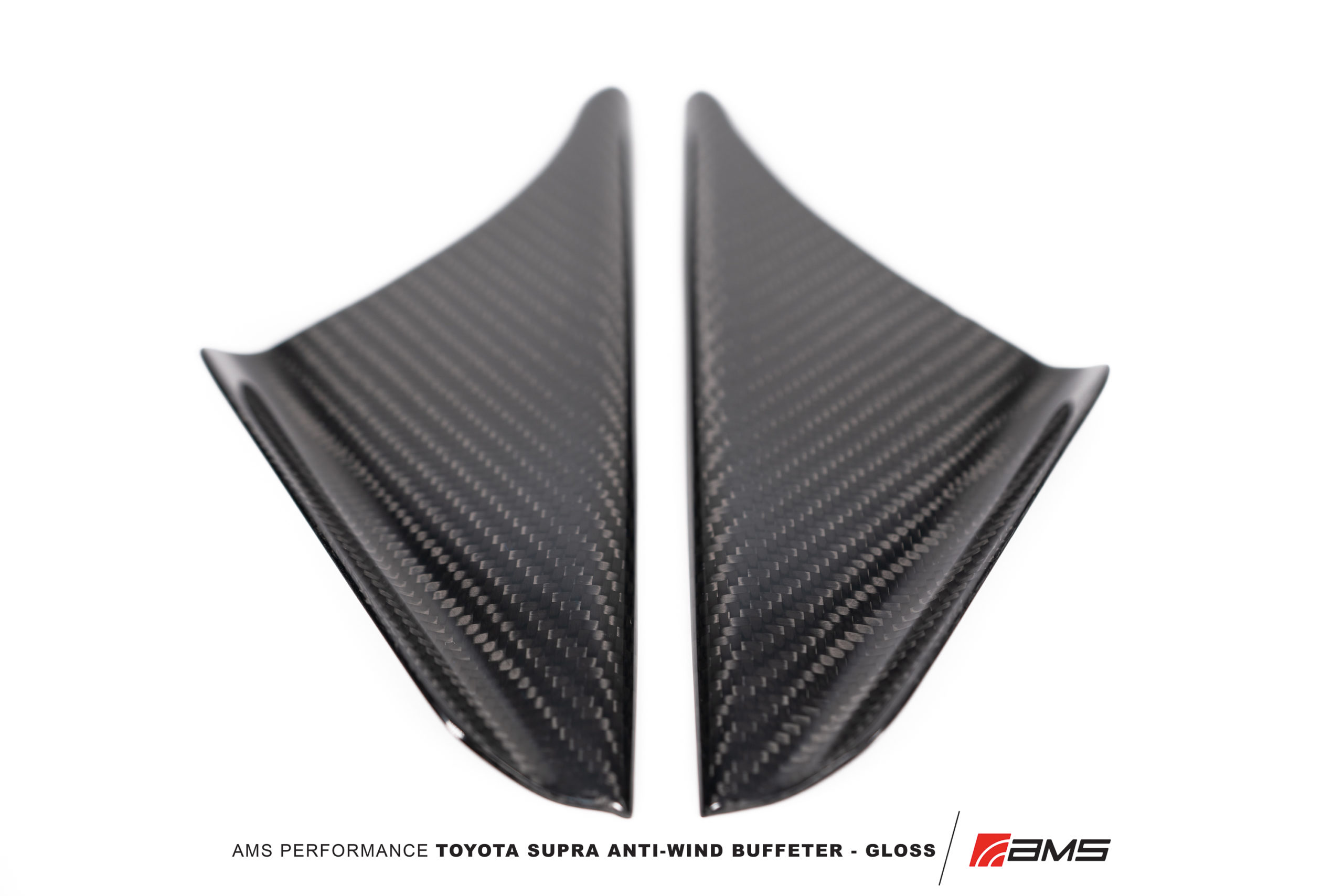 AMS AMS.38.06.0002-1 - Performance 2020+ Toyota GR Supra Anti-Wind Buffeting Kit - Gloss Carbon AMS AMS.38.06.0002-1 - Performance 2020+ Toyota GR Supra Anti-Wind Buffeting Kit - Gloss Carbon