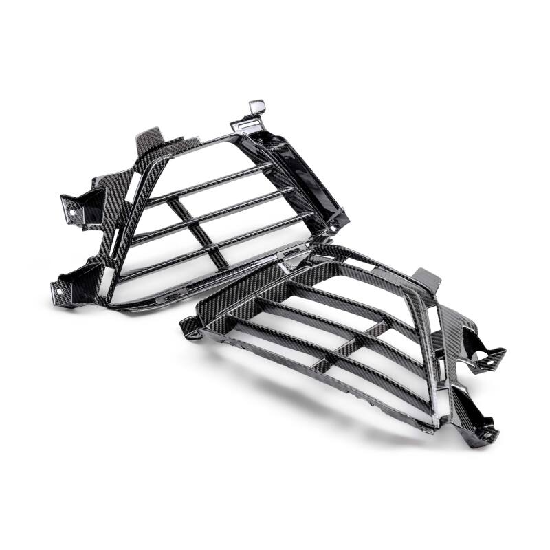 Anderson Composites AC-LV22CT5BW - 22-24 Cadillac CT5 Black Wing Type-OE Carbon Fiber Lower Grille