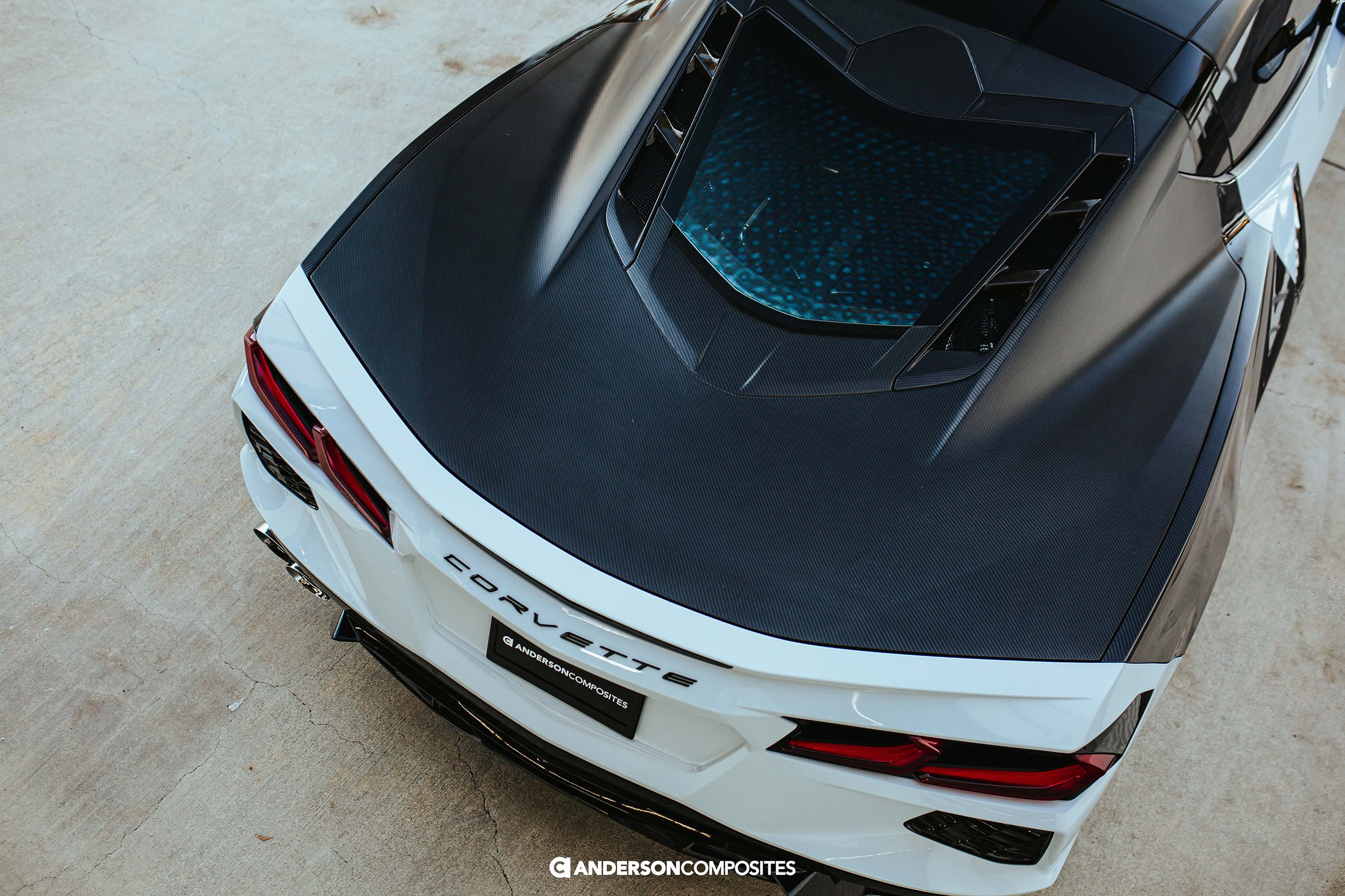 Anderson Composites AC-TL20CHC8-DRY - 20-21 Chevrolet Corvette C8 Dry Carbon Decklid Anderson Composites AC-TL20CHC8-DRY - 20-21 Chevrolet Corvette C8 Dry Carbon Decklid