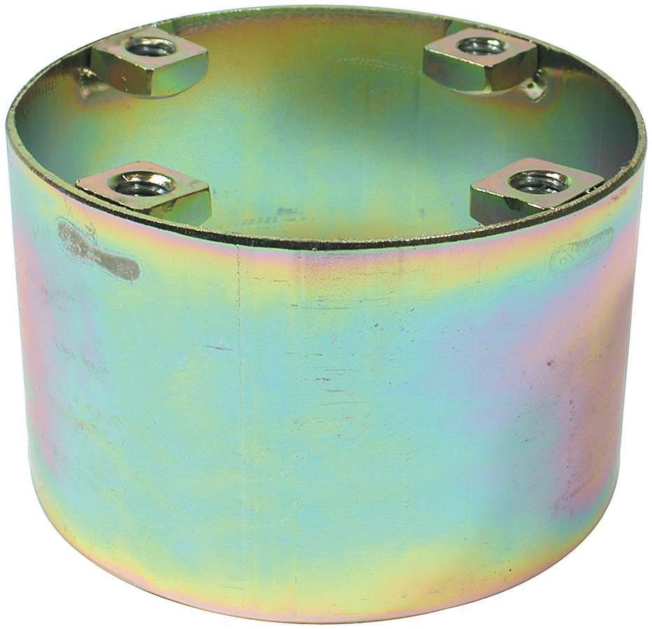 AllStar Performance ALL56089 - Spring Cup Sleeve - Pro Series - Upper - Bolt-On - 4 in ID - Steel - Cadmium - Pro Series Spring Cups - Each