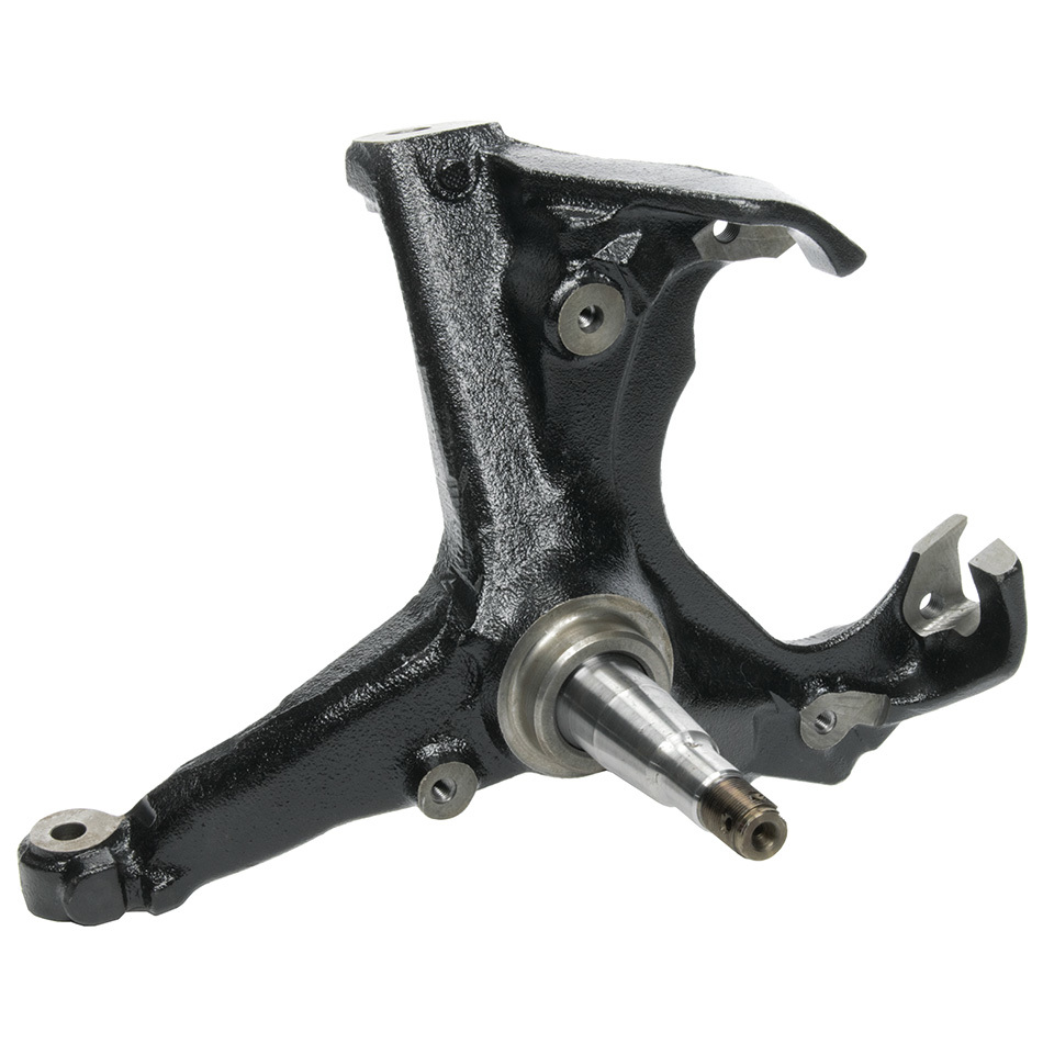 AllStar Performance ALL55988 - Spindle - Stock Pin Height - Driver Side - Forged Steel - Black Paint - GM B-Body 1977-96 - Kit